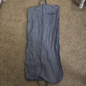 Vintage Members Only Garment Bag Hanging Suit Carryon Black Folding